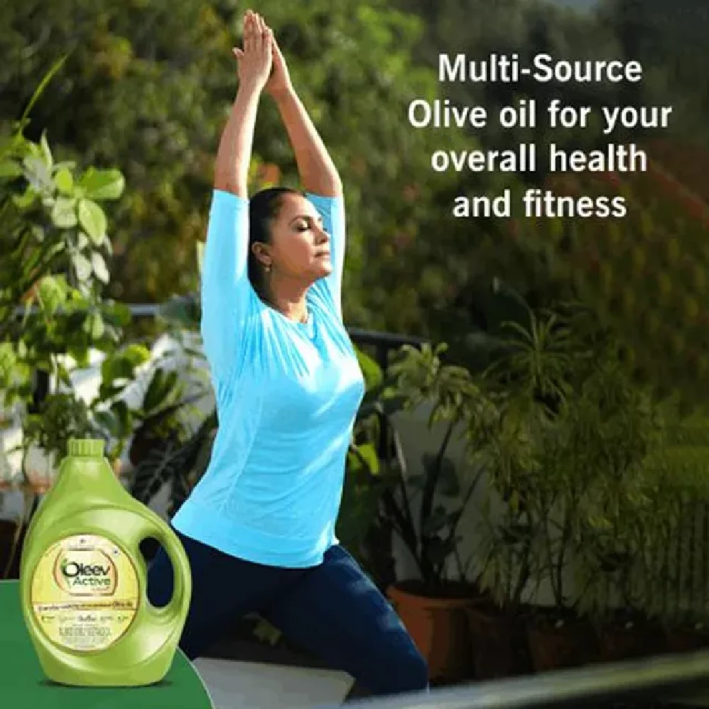 Oleev Active - Goodness Of Olive Oil, 5 L Jar-6.webp